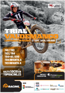 ¡VUELVE EL CAMPEONATO DE MADRID DE TRIAL EN VALDEMANCO!