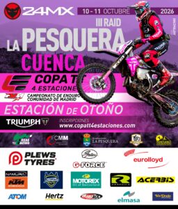 LA PESQUERA OFF ROAD, ESCENARIO DE LA ÚLTIMA PRUEBA DEL CTO. COMUNIDAD DE MADRID DE ENDURO