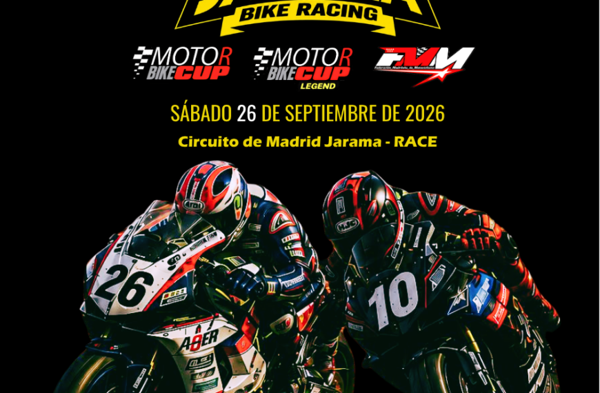 MOTOR BIKE CUP CIERRA SU TEMPORADA EN EL CIRCUITO DE MADRID JARAMA -RACE