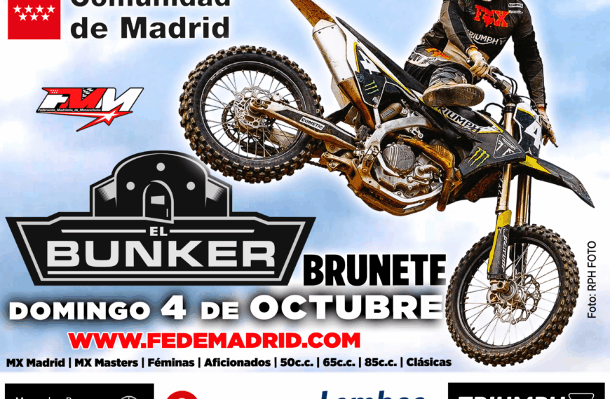El MADCROSS, COMUNIDAD DE MADRID LLEGA A BRUNETE CON UNA NUEVA CITA EN EL CIRCUITO EL BÚNKER