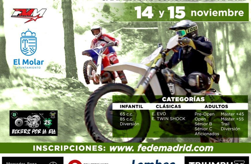 EL MOLAR ACOGERÁ DOS JORNADAS DEL CAMPEONATO DE COMUNIDAD DE MADRID DE CROSS COUNTRY LOS DÍAS 14 Y 15 DE NOVIEMBRE