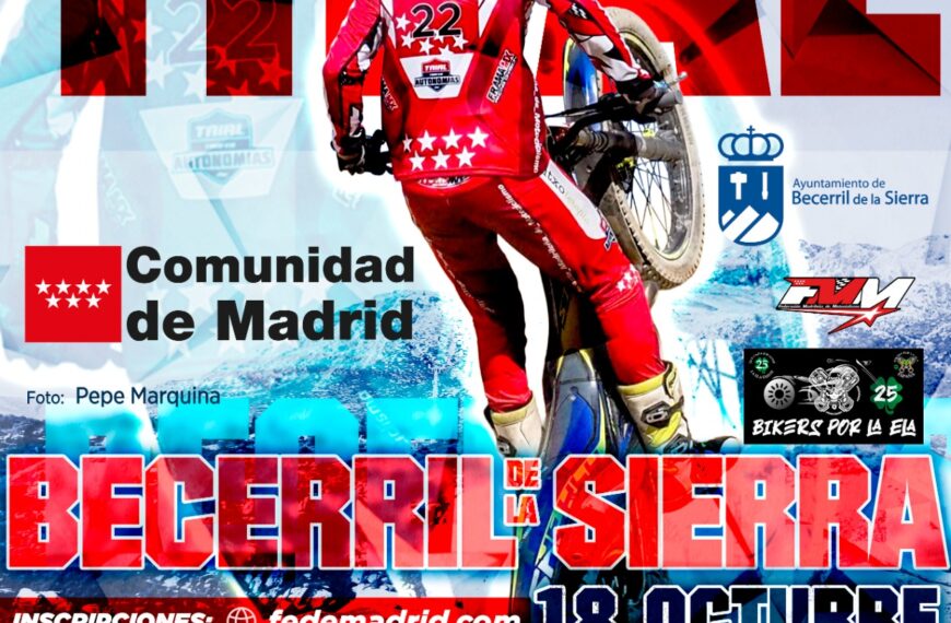 BECERRIL DE LA SIERRA ACOGE ESTE DOMINGO UNA NUEVA PRUEBA DEL CAMPEONATO COMUNIDAD DE MADRID DE TRIAL Y COPA INFANTIL