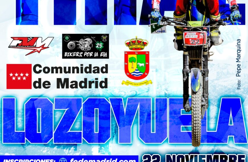 LOZOYUELA PONDRÁ EL BROCHE FINAL AL CAMPEONATO DE MADRID DE TRIAL